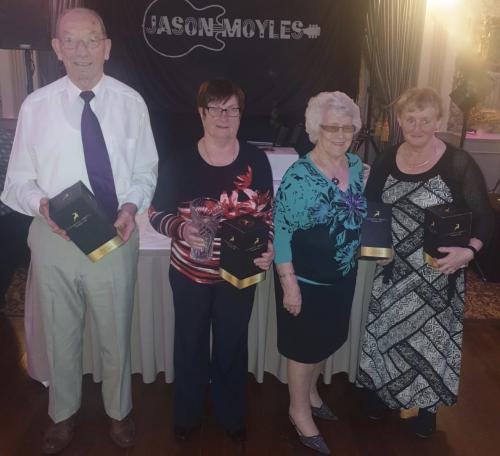 Team 28 SECTION RINK WINNERS in the THURLES BOWLS BREAK  24th  to 28th  February, 2020.