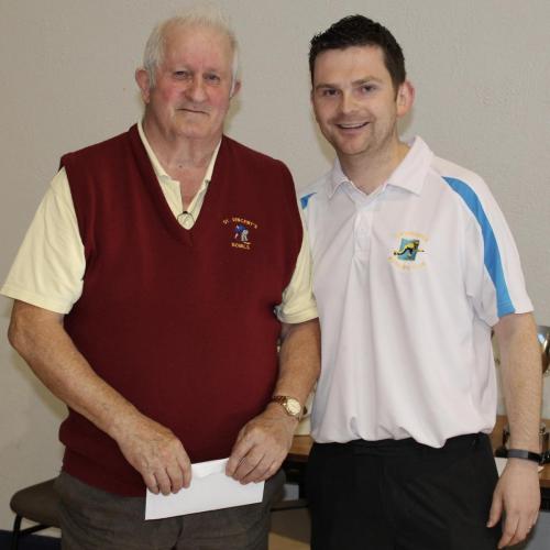 Gerry Quinn (St.Vincents)  Runner up in the Crosshaven Gents Singles 2019.