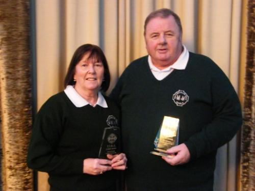 Mary & Jerry Murphy (Ballincollig GAA) Section runners up Over 55's Pairs