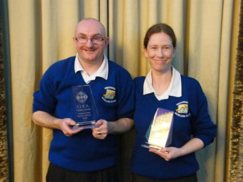 Grainne Murphy & Keith Middleton Crosshaven Section Winners National Pairs