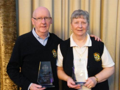 Betty & Tony McCarthy D.C.S. runners up National Pairs