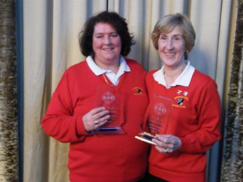 Majella Conlon & Josie O'Riordan Watergrasshill runners up Ladies Pairs