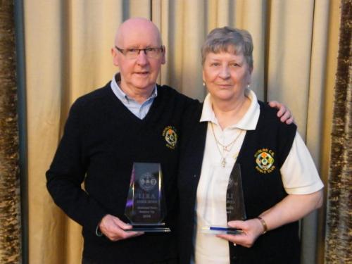 Betty & Tony McCarthy D.C.S. runners up Over 55's Pairs