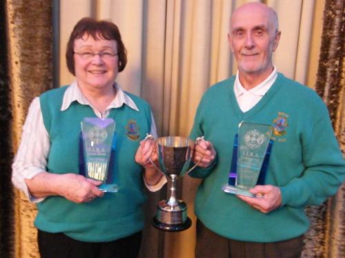Kay & Pat McCarthy Wilton winners Over 55's pairs