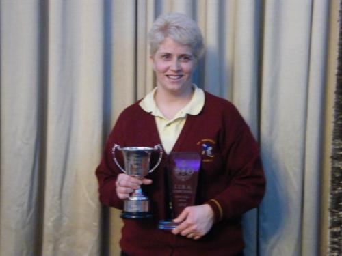 Noeleen Tanner St.Vincents winner Ladies Singles