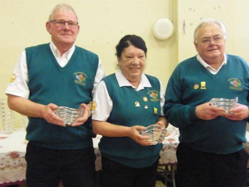 The Hut Team who reached the Semi-Finals  of St.Vincents Triples