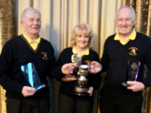 Marian Canning, Liam O'Connell & Joe Kirby Glounthaune winners National Triples