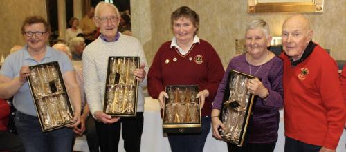 Team 8 Runners up in the Plate at the Grange/Frankfield Gleneagle weekend