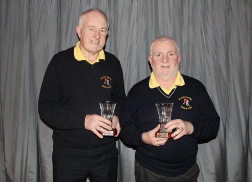 Tony O'Shea & Joe Kirby Glounthaune, Section Runners up in the National Pairs 2020 