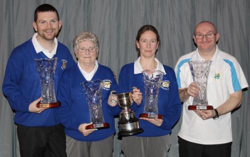 Mary Middleton, Grainne Murphy, Keith Middleton & Conor Middleton Crosshaven National Fours Winners 2020
