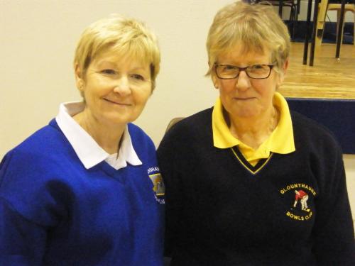 Annette O'Connell (Crosshaven) & Marie Triggs (Glounthaune) Joint 3rd in Crosshaven Ladies Singles