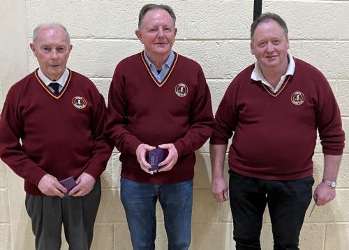 Martha Treacy Cup Joint 3rd Fred Prince, Liam Hannigan, Ber Feeney (missing from photo)           &  Michael O’Regan (Conna)