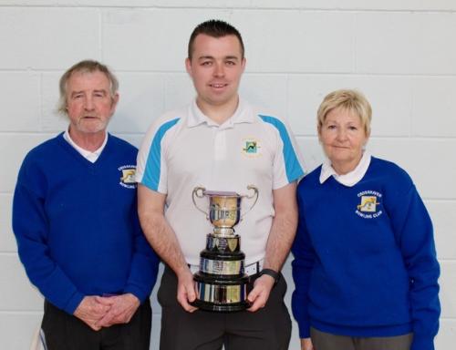 Winners of the OPEN TRIPLES   John O’Connell, Annette O’Connell & Dean Foley  (Crosshaven).