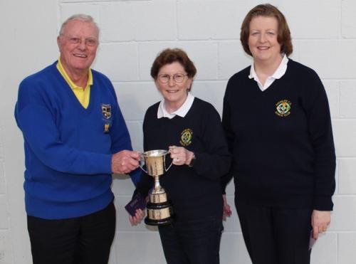 Winners of the LADIES PAIRS       Sheila O’Driscoll & Mary Boland (D.C.S.)