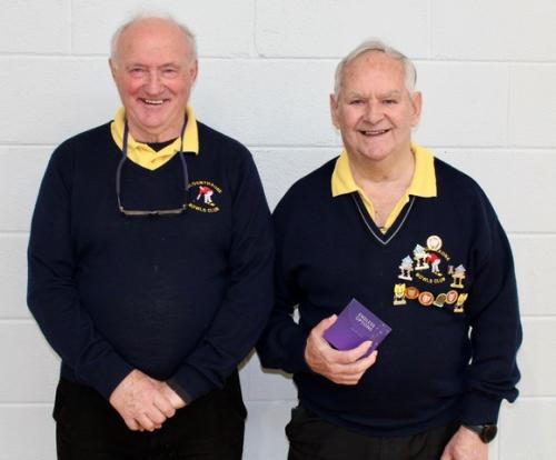 Joint Third in the OPEN PAIRS   John Geary & Terry O’Keeffe   (Glounthaune)