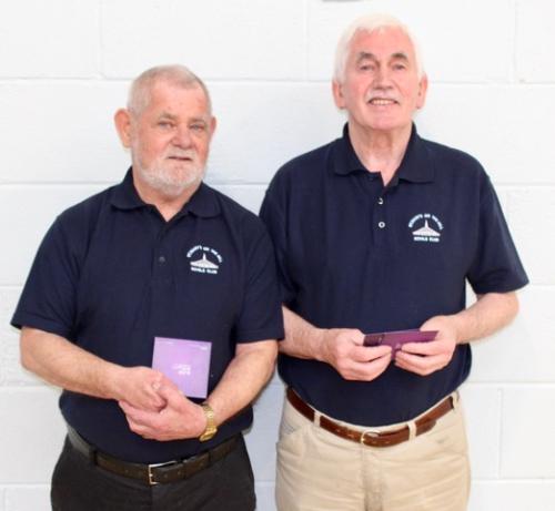 Joint Third in the OPEN TRIPLES    Timmy Hussey, Dave Cahill (missing from photo)  & Con Dineen (S.M.O.T.H.)