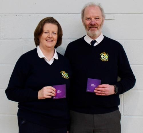 Joint Third in the OPEN PAIRS     Sheila O’Driscoll & John O’Driscoll (D.C.S.)