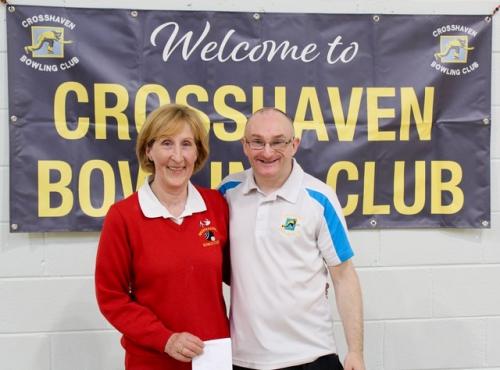 Josie O’Riordan (Watergrasshill) Runner up in the Crosshaven Ladies Singles.