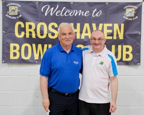 Dick Cahill (Mitchelstown) Runner up in the Crosshaven Mens Singles.