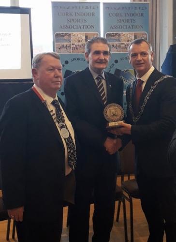 2018 C.I.S.A. Award for Indoor Bowls, Robin Gregan (Crosshaven)