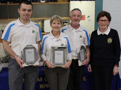 Crosshaven Joint 3rd   in the Douglas Community School Triples 2018