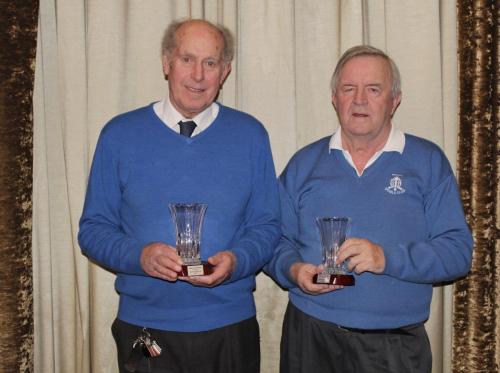 Paddy Barry & Ray Murphy Barrs Over 55's Pairs Section Runners up