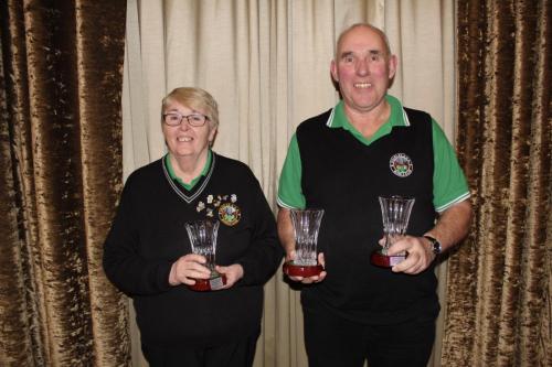 Betty & Tony Kenneally Douglas Gaa National Triples Section Runners up (Tim O'Neill missing for photo)