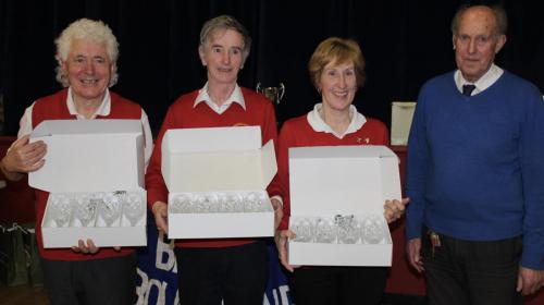Watergrasshill Joint 3rd in the Barrs Triples 2019