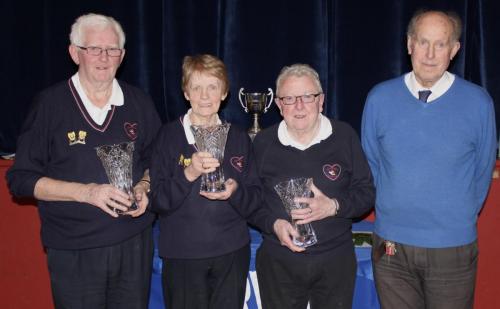 Sacred Heart Runners Up in the Barrs Triples 2019