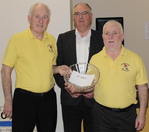 Glounthaune Winners of the Westgate Over 60's Pairs Tournament 2019
